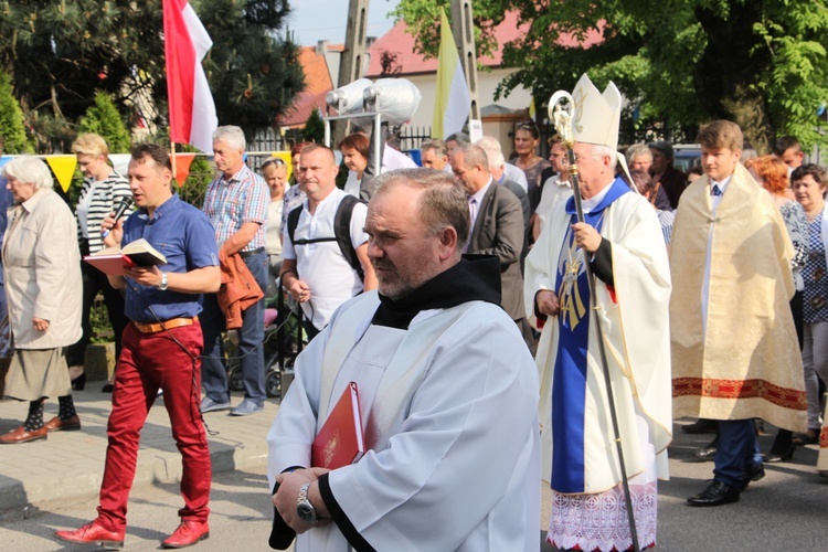 Powitanie ikony MB Częstochowskiej w Piątku