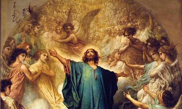 Gustave Doré "Wniebowstąpienie", olej na płótnie, 1879 r. Muzeum Petit Palais, Paryż