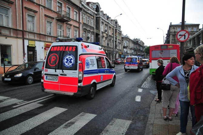 Zawalił się strop kamienicy przy ul. Lubartowskiej