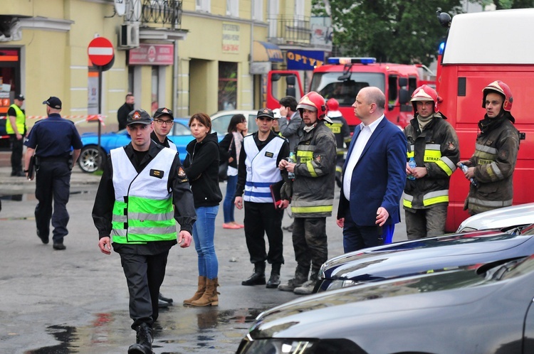 Zawalił się strop kamienicy przy ul. Lubartowskiej