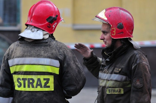 Zawalił się strop kamienicy przy ul. Lubartowskiej