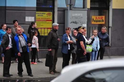 Zawalił się strop kamienicy przy ul. Lubartowskiej