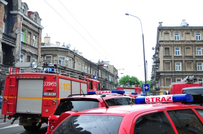 Zawalił się strop kamienicy przy ul. Lubartowskiej