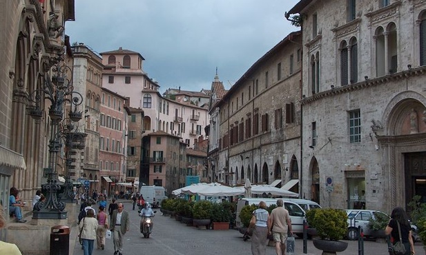 Główna ulica Perugi