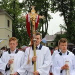 Powitanie ikony MB Częstochowskiej w Łękach Kościelnych