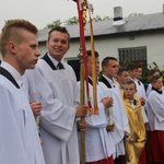 Powitanie ikony MB Częstochowskiej w Łękach Kościelnych