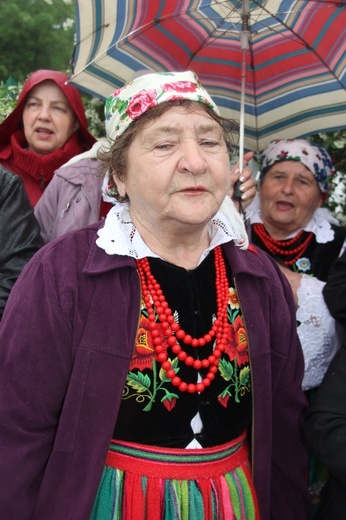 Powitanie ikony MB Częstochowskiej w Łękach Kościelnych