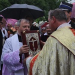 Powitanie ikony MB Częstochowskiej w Łękach Kościelnych