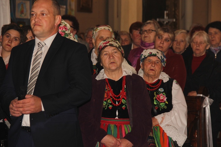 Powitanie ikony MB Częstochowskiej w Łękach Kościelnych