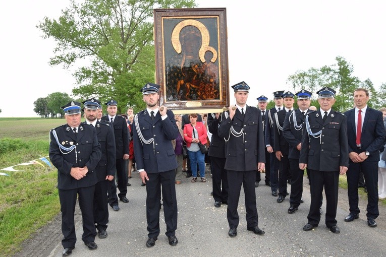 Powitanie ikony MB Częstochowskiej w Orłowie