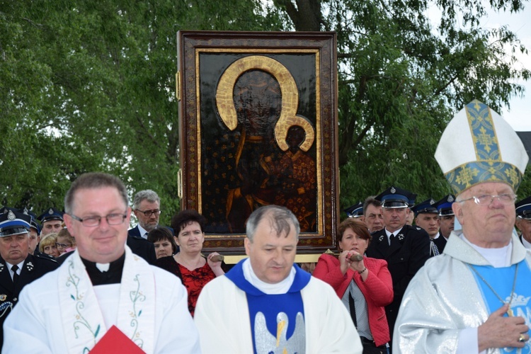 Powitanie ikony MB Częstochowskiej w Orłowie