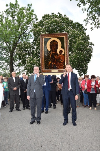 Powitanie ikony MB Częstochowskiej w Orłowie