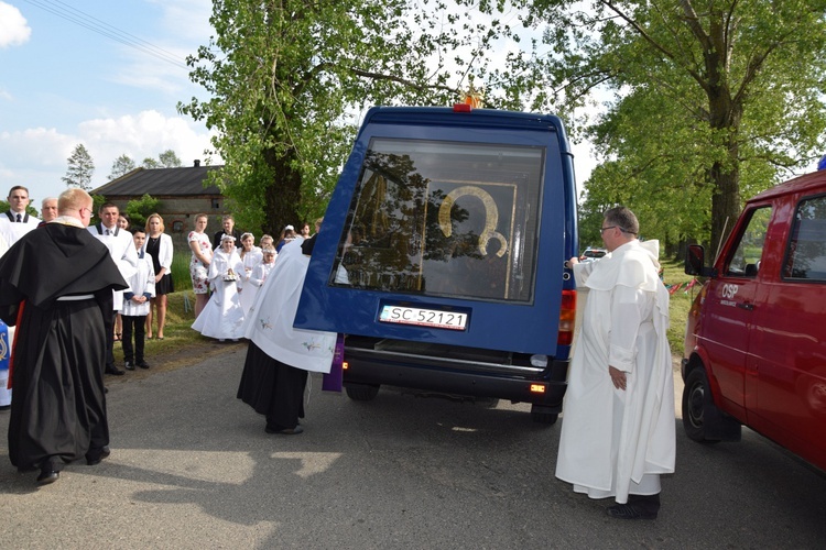 Powitanie ikony MB Częstochowskiej w Orłowie