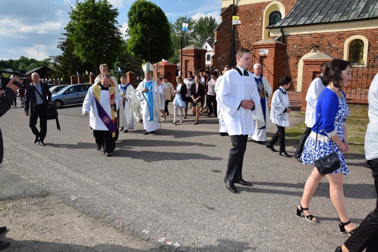 Powitanie ikony MB Częstochowskiej w Orłowie