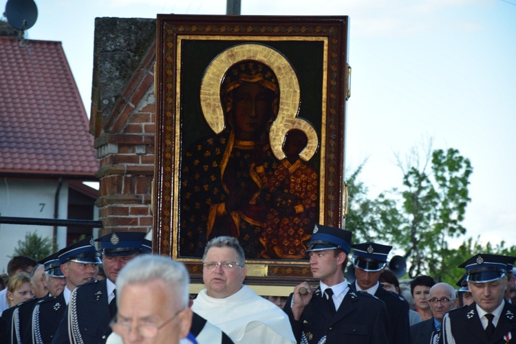 Powitanie ikony MB Częstochowskiej w Sobocie