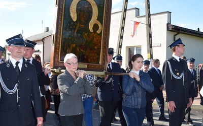 Powitanie ikony MB Częstochowskiej w Sobocie