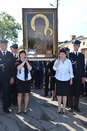 Powitanie ikony MB Częstochowskiej w Sobocie