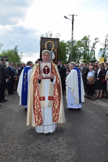 Powitanie ikony MB Częstochowskiej w Sobocie