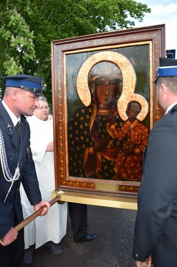 Powitanie ikony MB Częstochowskiej w Sobocie