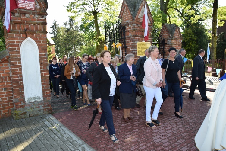 Powitanie ikony MB Częstochowskiej w Sobocie