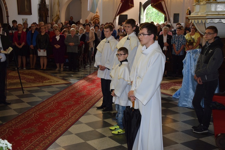 Powitanie ikony MB Częstochowskiej w Sobocie