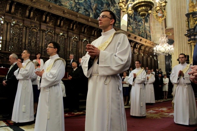 Święcenia kapłańskie w katedrze wawelskiej 2017