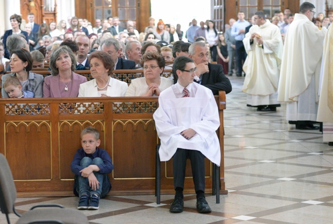 Liturgia święceń kapłańskich w radomskiej katedrze