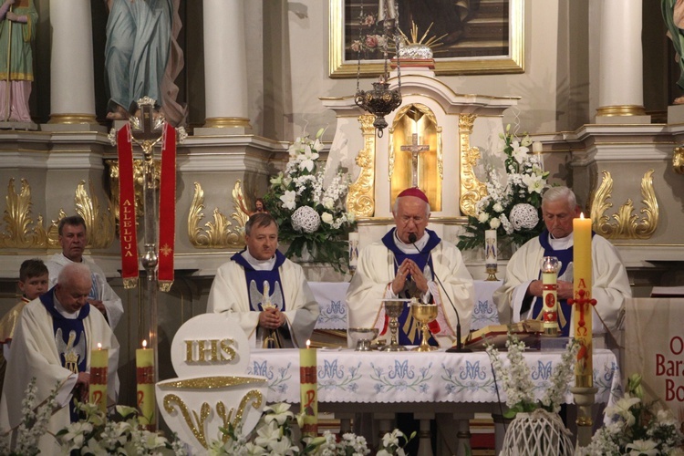 Powitanie ikony MB Częstochowskiej w Bielawach