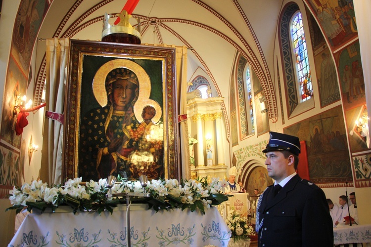 Powitanie ikony MB Częstochowskiej w Bielawach