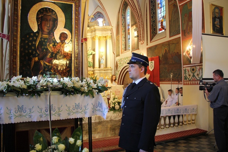 Powitanie ikony MB Częstochowskiej w Bielawach