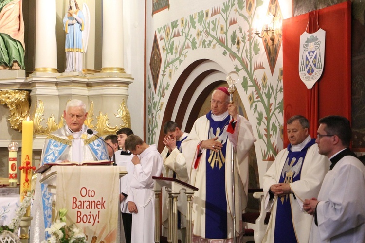 Powitanie ikony MB Częstochowskiej w Bielawach