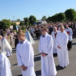 Powitanie ikony MB Częstochowskiej w Bielawach