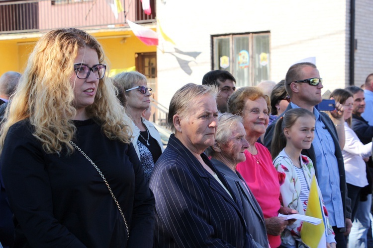 Powitanie ikony MB Częstochowskiej w Bielawach