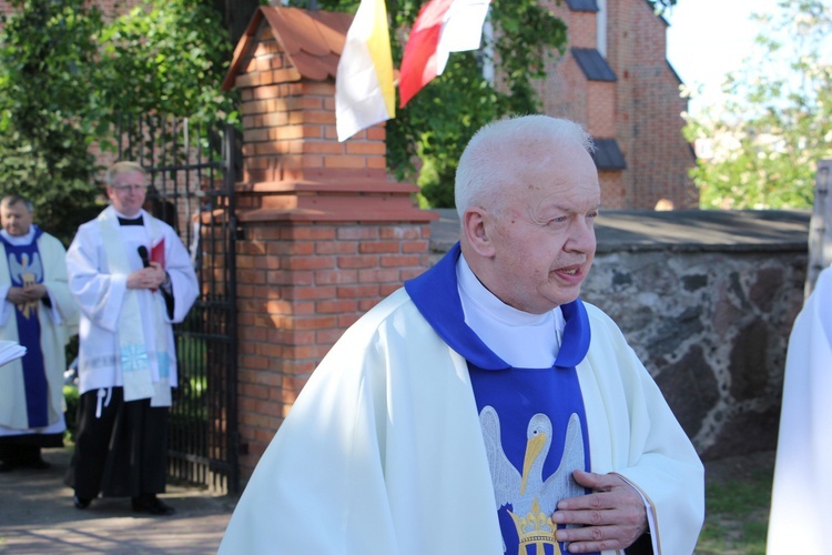 Powitanie ikony MB Częstochowskiej w Bielawach