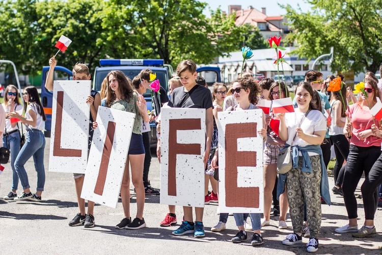 Marsz dla Życia i Rodziny w Ostródzie