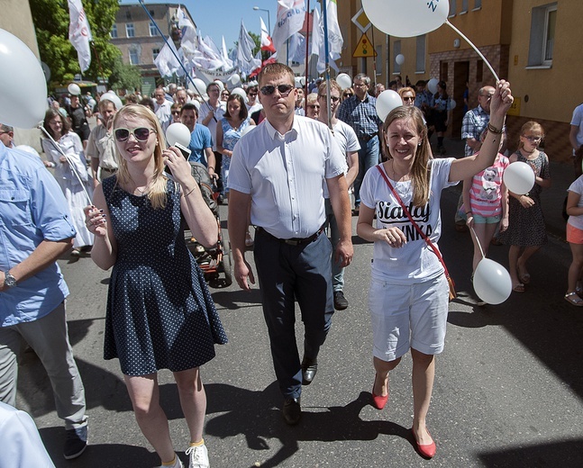 Marsz dla życia i rodziny w Pile