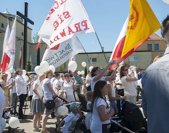 Marsz dla życia i rodziny w Pile