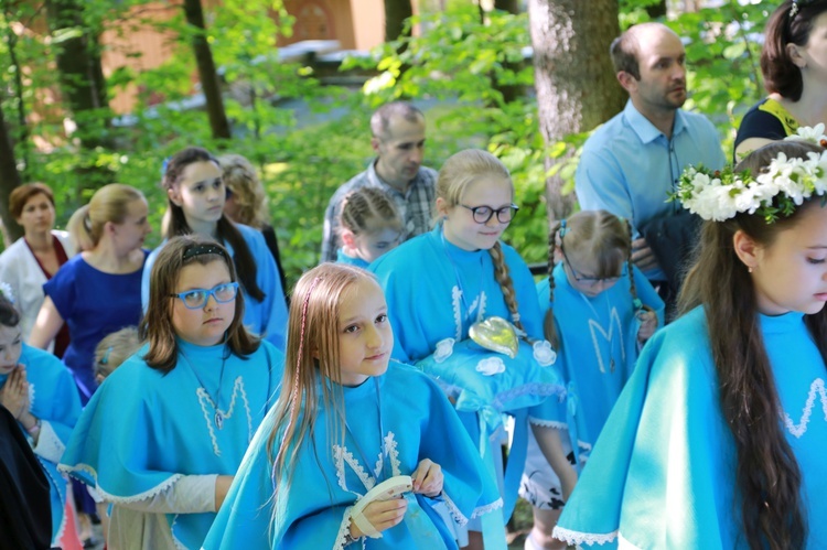 Procesja do Królowej Krynickich Zdrojów