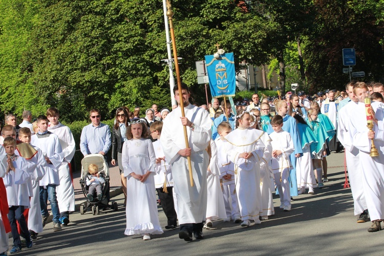 Procesja do Królowej Krynickich Zdrojów