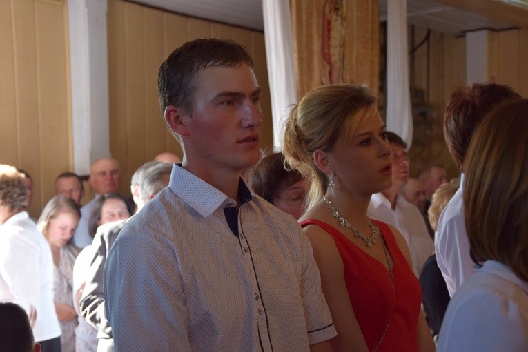 Powitanie ikony MB Częstochowskiej w Oszkowicach