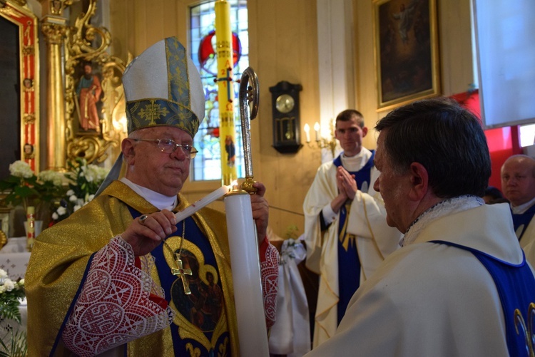 Powitanie ikony MB Częstochowskiej w Oszkowicach