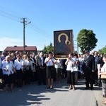 Powitanie ikony MB Częstochowskiej w Oszkowicach