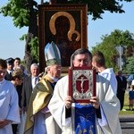 Powitanie ikony MB Częstochowskiej w Oszkowicach