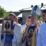 Powitanie ikony MB Częstochowskiej w Oszkowicach