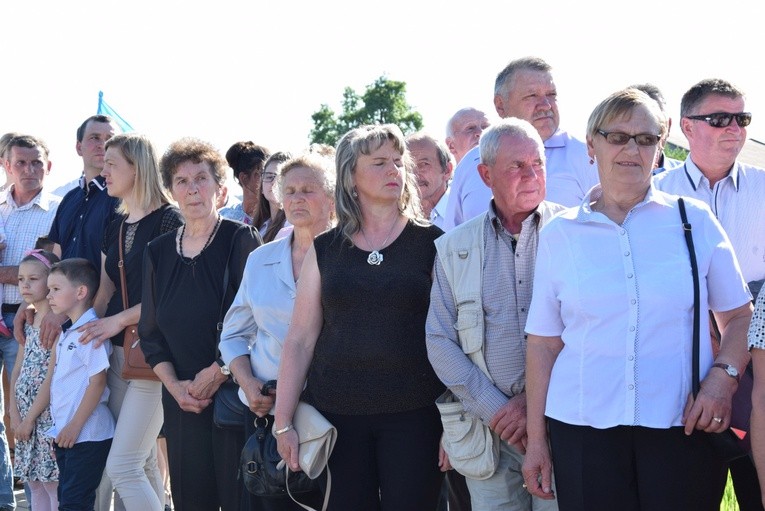 Powitanie ikony MB Częstochowskiej w Oszkowicach
