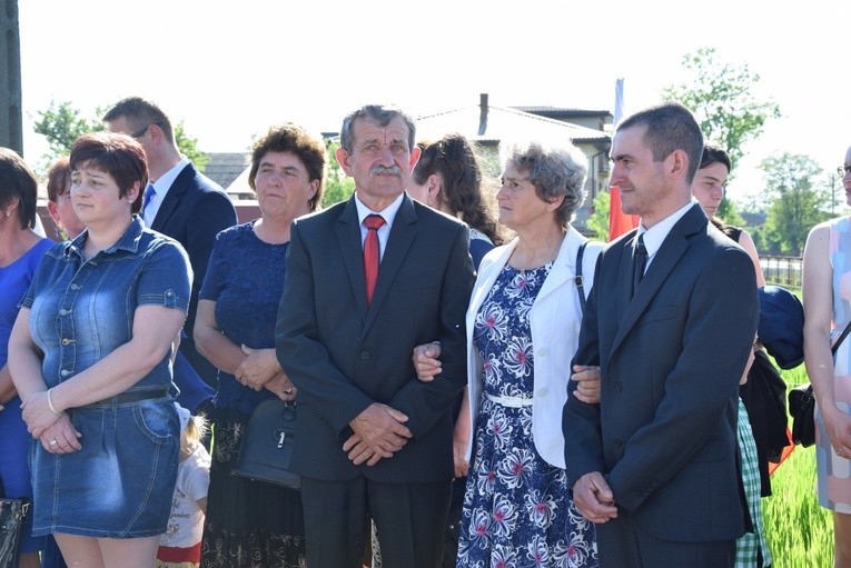 Powitanie ikony MB Częstochowskiej w Oszkowicach