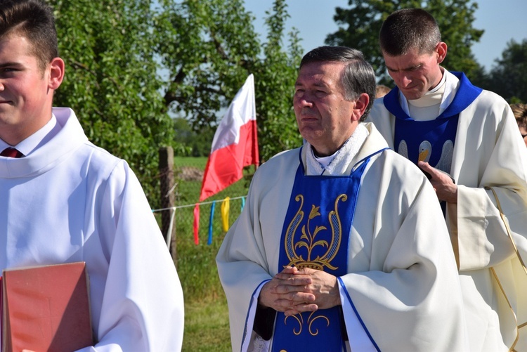 Powitanie ikony MB Częstochowskiej w Oszkowicach