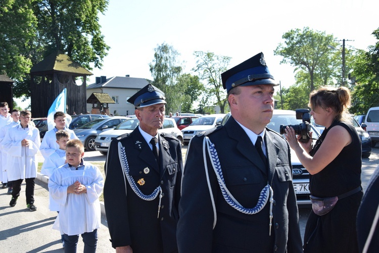 Powitanie ikony MB Częstochowskiej w Oszkowicach