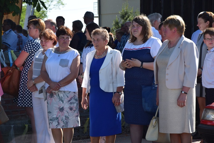 Powitanie ikony MB Częstochowskiej w Oszkowicach