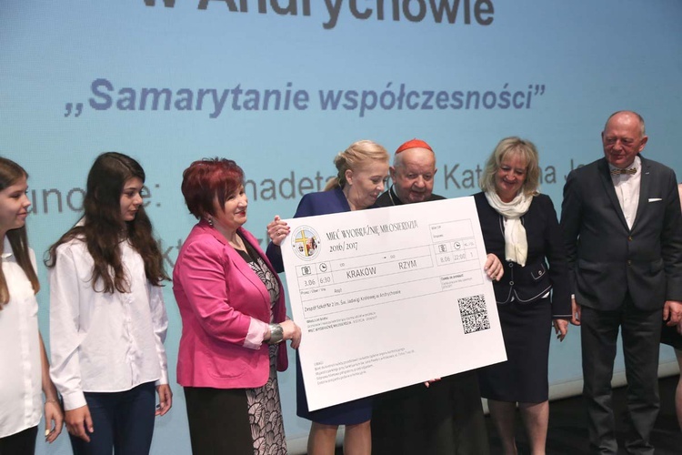 Gala 10. edycji projektu "Mieć wyobraźnię miłosierdzia"